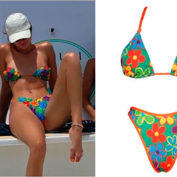 Heavy Manners Linus Triangle Double String Top - Picture 4 of 4